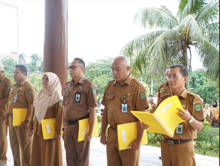 Kepala Bidang Koperasi dan UKM Pimpin Apel Pagi untuk Peningkatan Kinerja Dinas